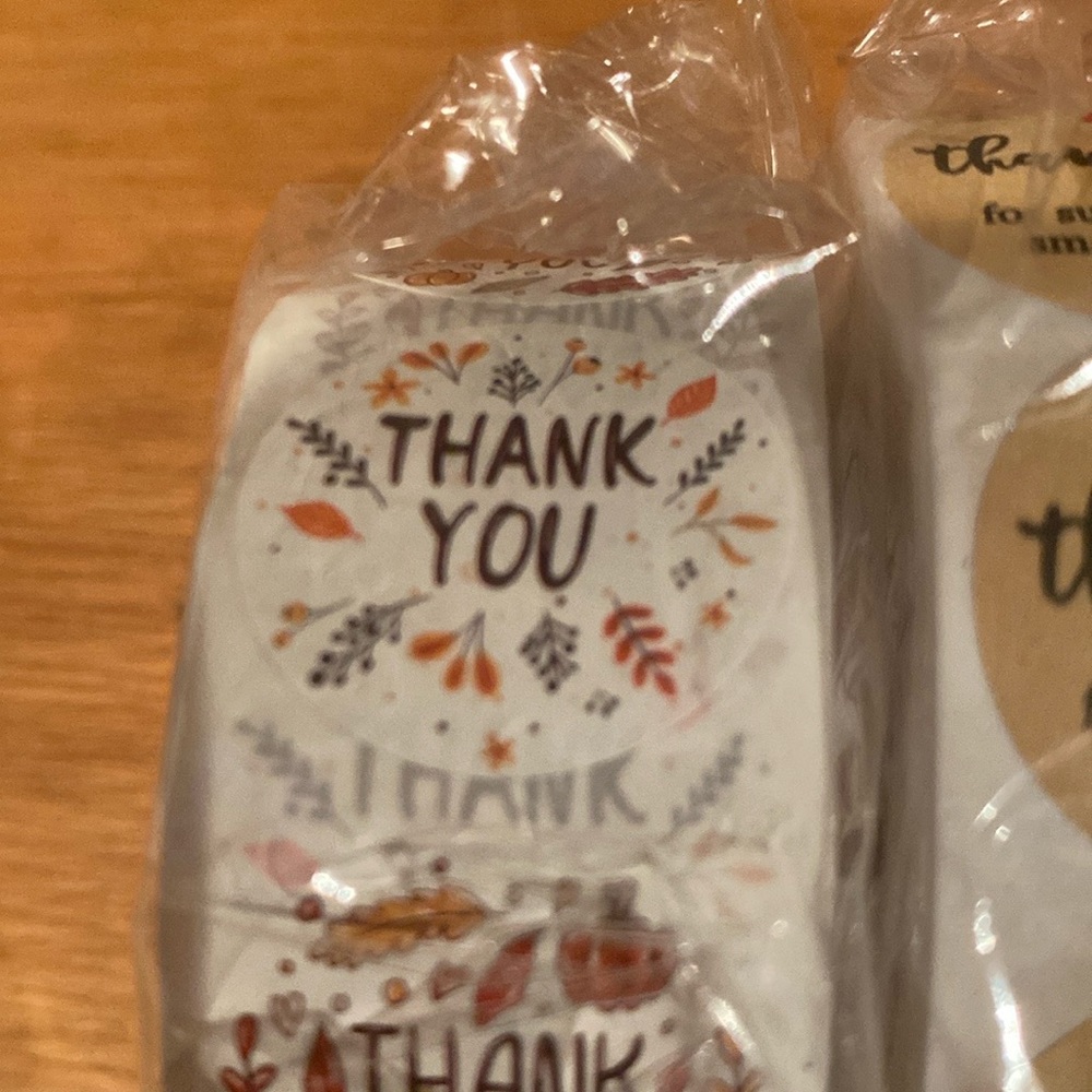 1,500 Thank You Stickers - Picture 4 of 5